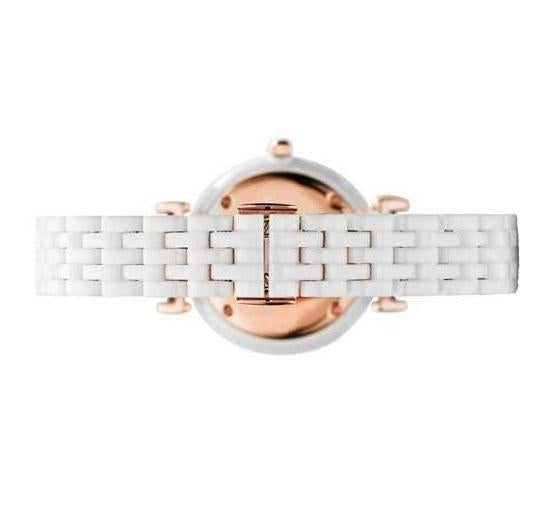 Emporio Armani Ar1486 Ladies White Watch -korean beauty