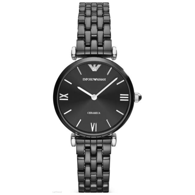 Emporio Armani Ar1487 Ladies Black Watch -korean beauty