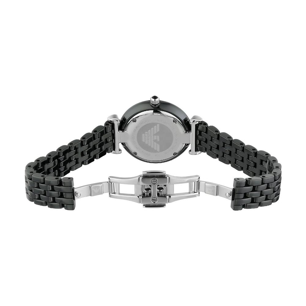 Emporio Armani Ar1487 Ladies Black Watch -korean beauty