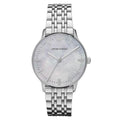 Emporio Armani Ar1602 Ladies Mother Of Pearl Watch -korean beauty