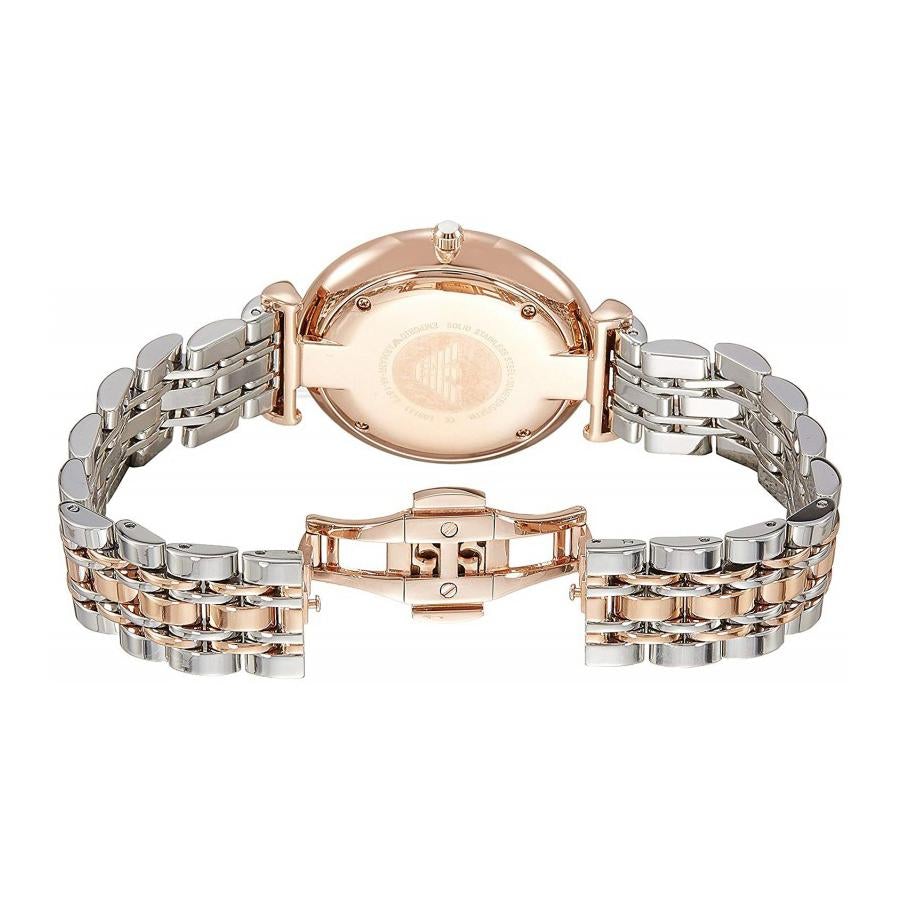 Emporio Armani Ar1677 Ladies Rose Gold Watch -korean beauty