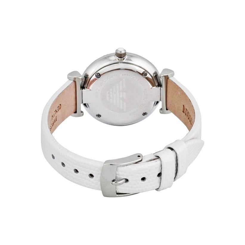 Emporio Armani Ar1680 Ladies White Watch -korean beauty