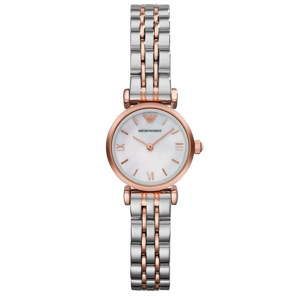 Emporio Armani Ar1689 Ladies Rose Gold Watch -korean beauty