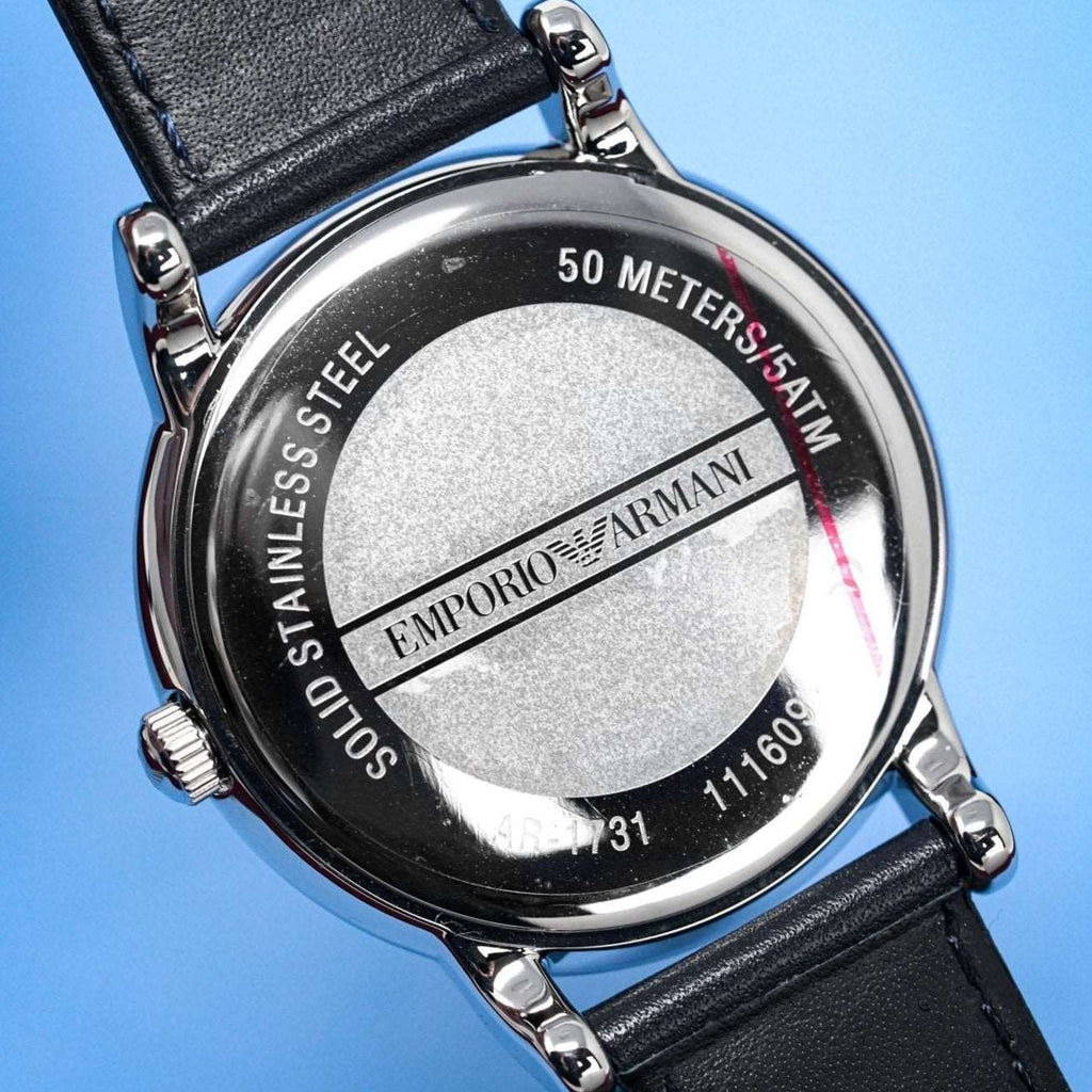 Emporio Armani Ar1731 Men S Classic Blue Watch -korean beauty