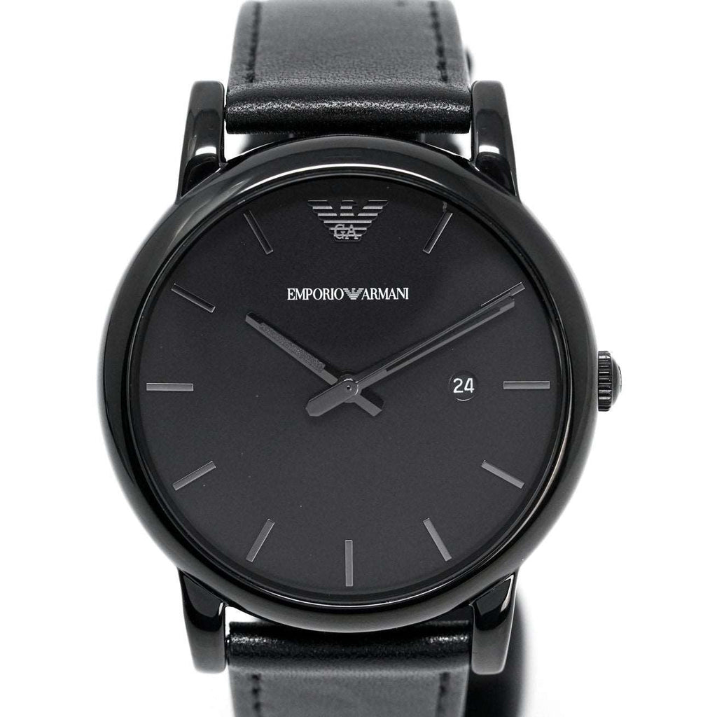 Emporio Armani Ar1732 Men S Classic Black Pvd Watch -korean beauty
