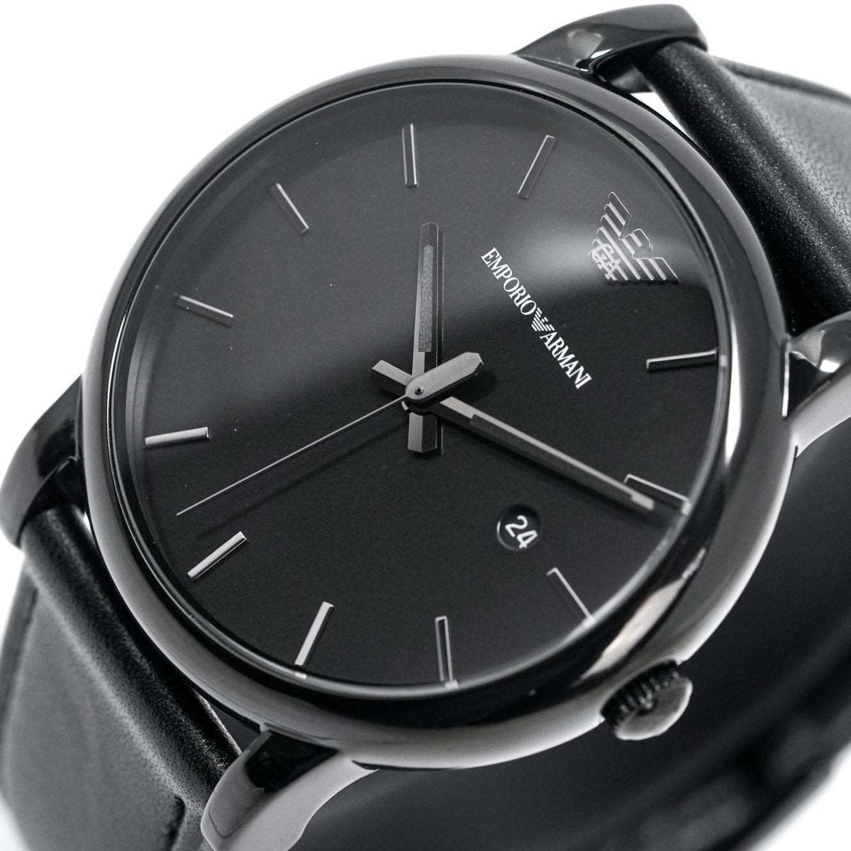 Emporio Armani Ar1732 Men S Classic Black Pvd Watch -korean beauty