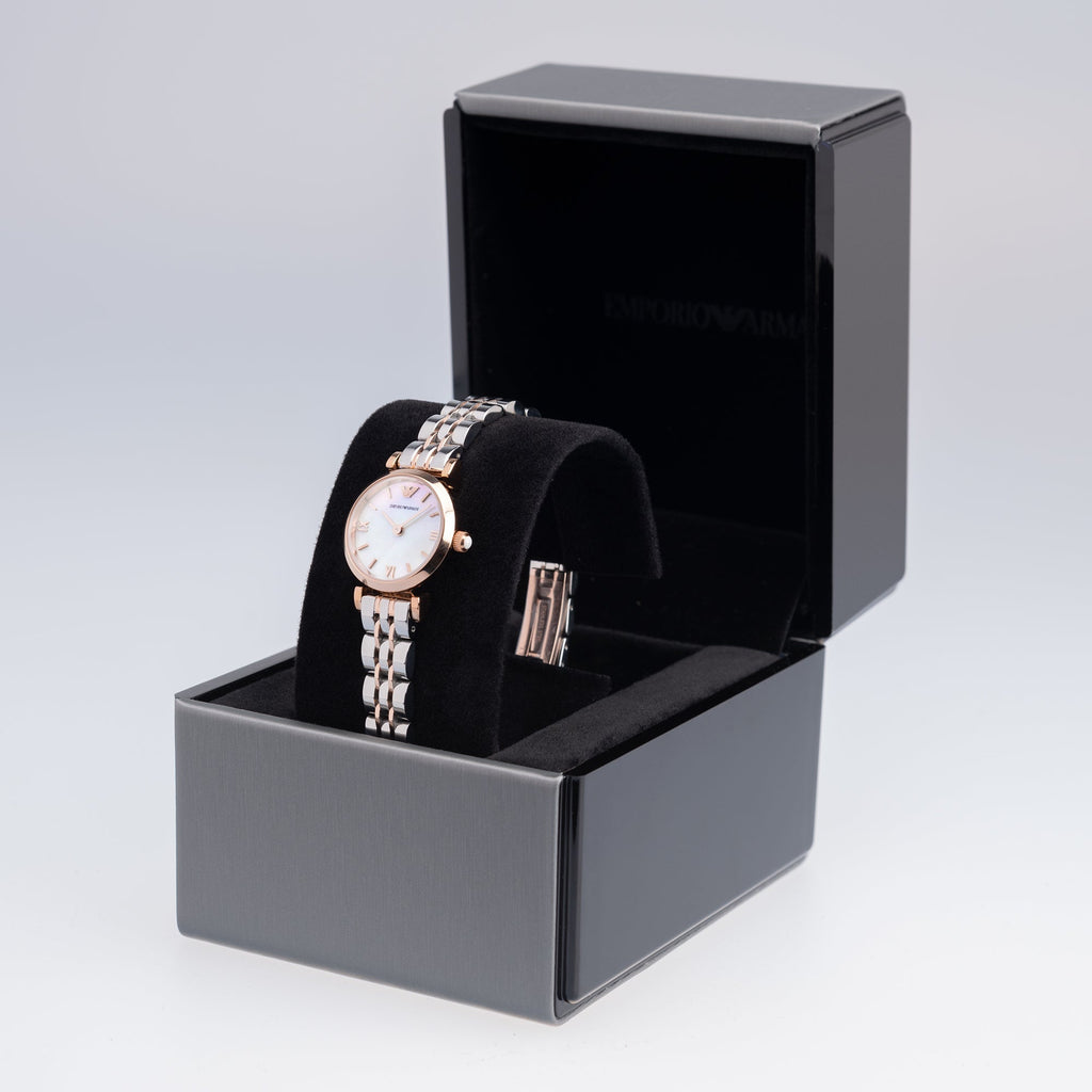 Emporio Armani Ar1764 Ladies Rose Gold Watch -korean beauty