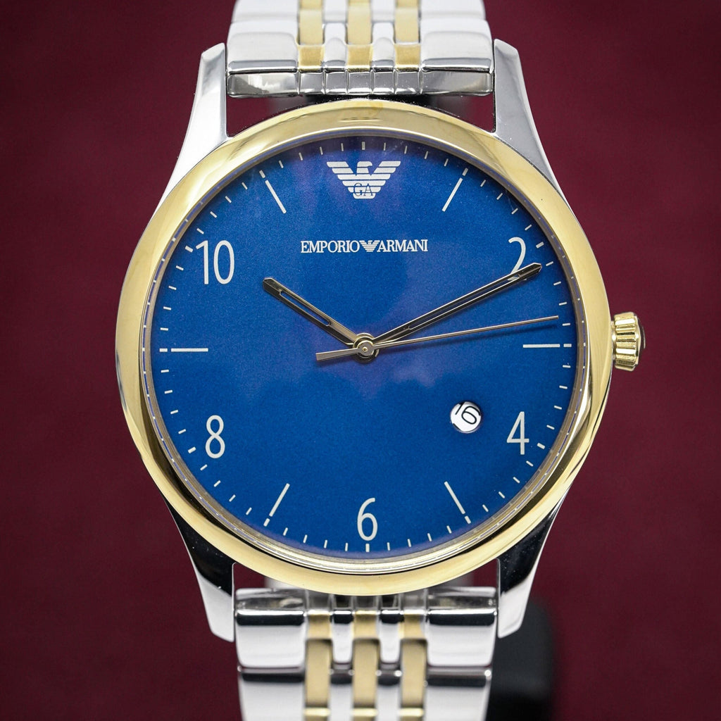 Emporio Armani Ar1868 Men S Two Tone Watch -korean beauty