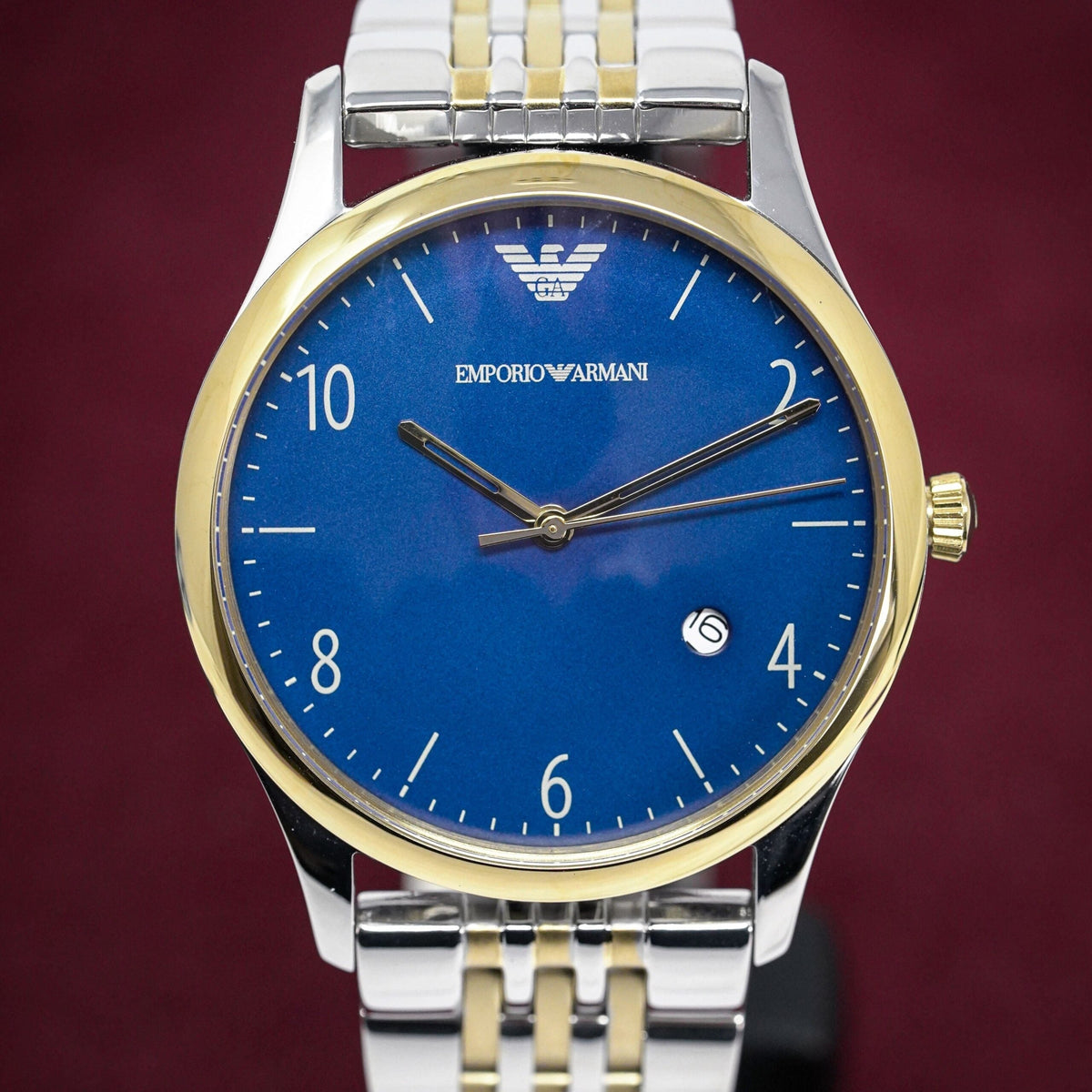 Emporio Armani Ar1868 Men S Two Tone Watch -korean beauty
