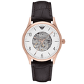 Emporio Armani Ar1920 Men S Meccanico Brown Watch -korean beauty