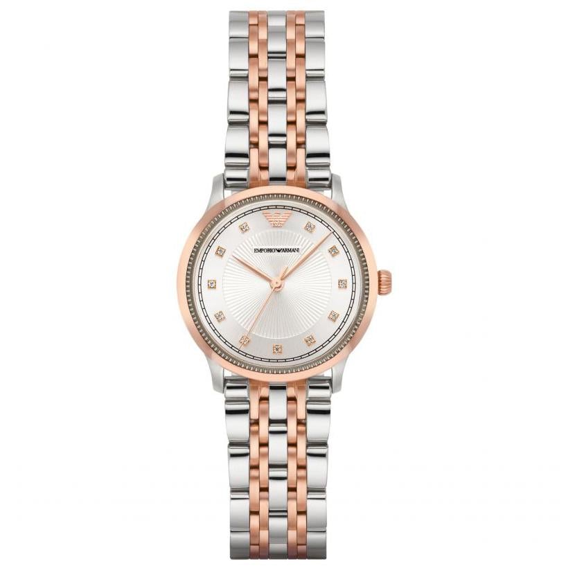 Emporio Armani Ar1962 Ladies Rose Gold Watch -korean beauty