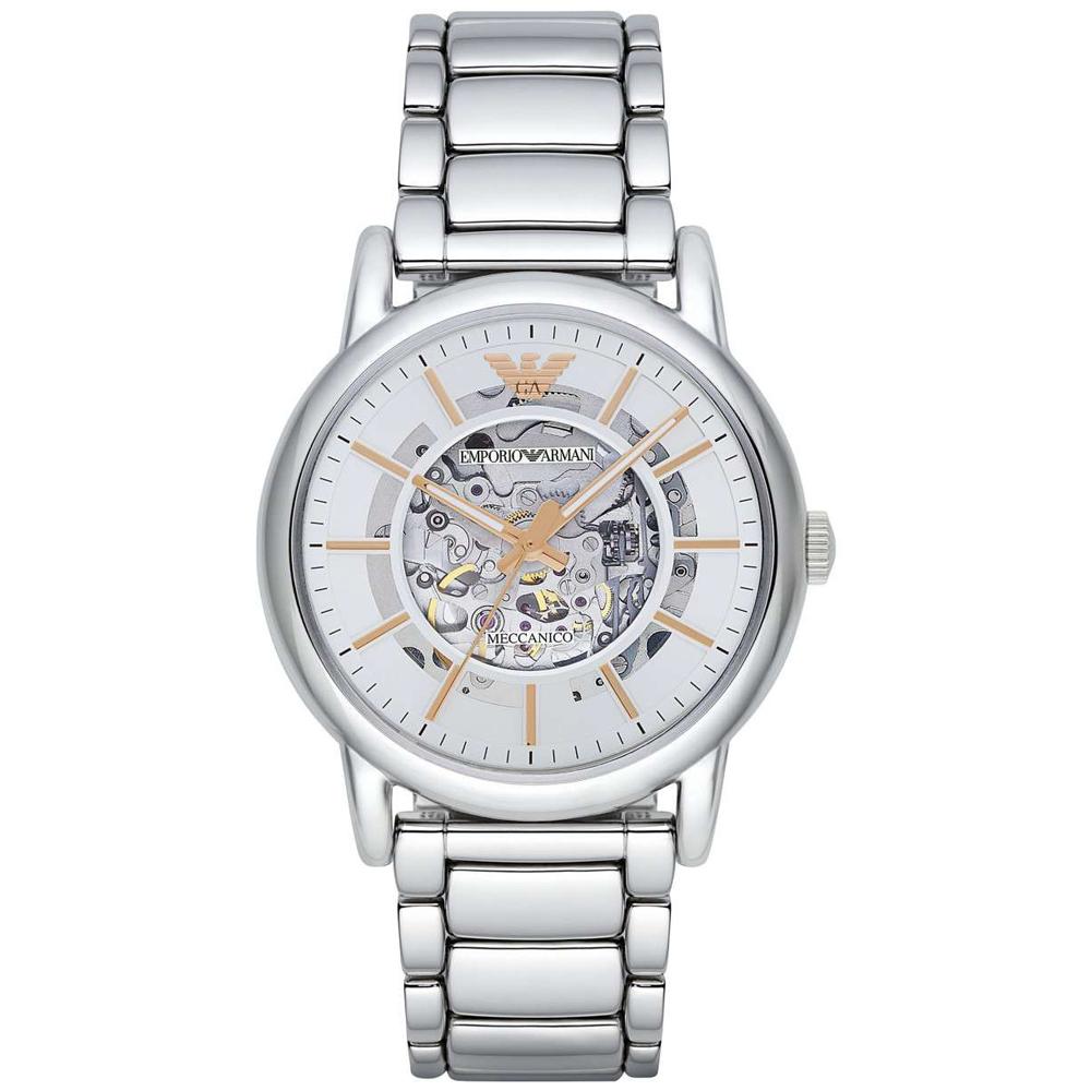 Emporio Armani Ar1980 Men S Luigi Silver Watch -korean beauty