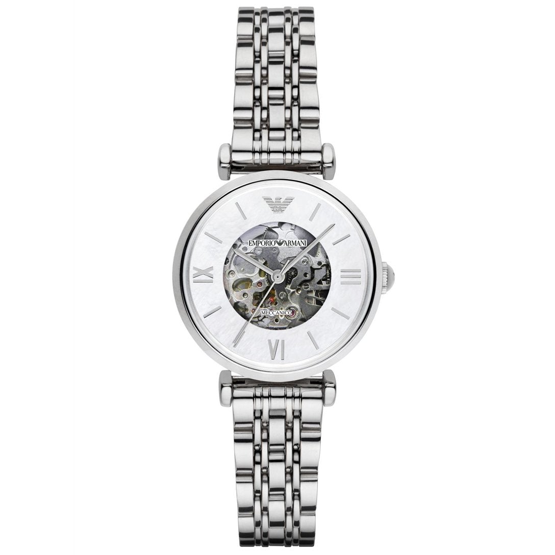 Emporio Armani Ar1991 Ladies Silver Watch -korean beauty