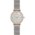 Emporio Armani Ar2068 Ladies Mother Of Pearl Watch -korean beauty