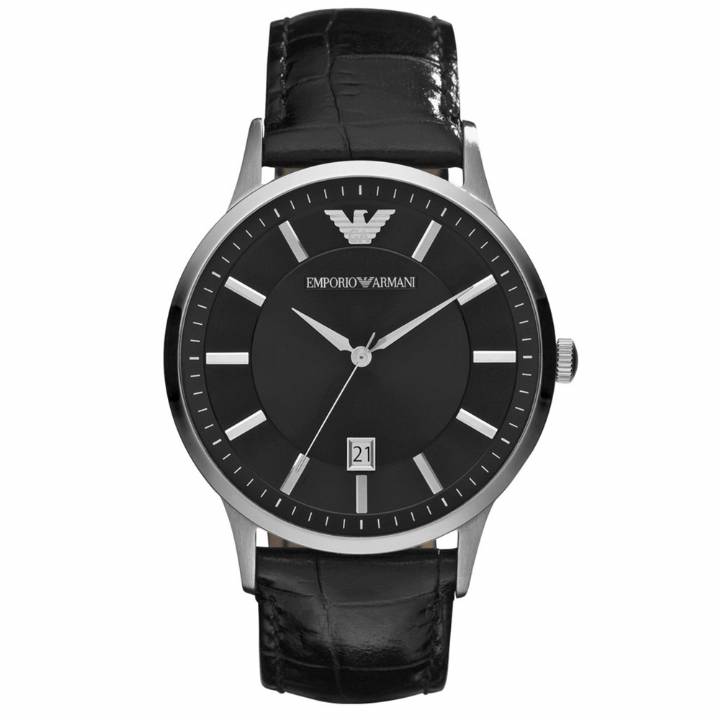 Emporio Armani Ar2411 Men S Black Watch -korean beauty