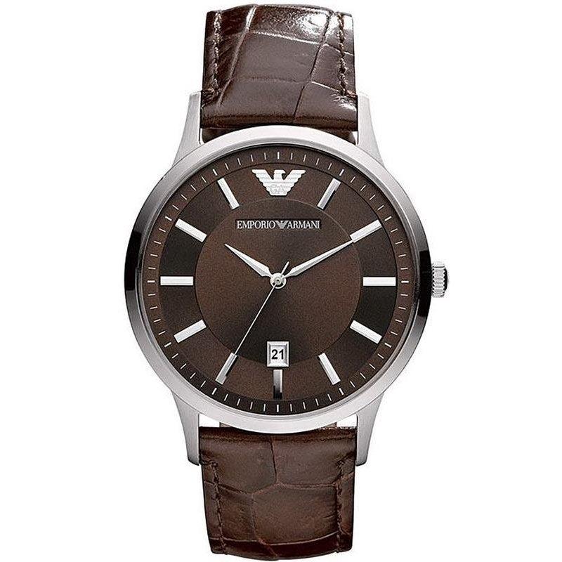 Emporio Armani Ar2413 Men S Renato Brown Watch -korean beauty