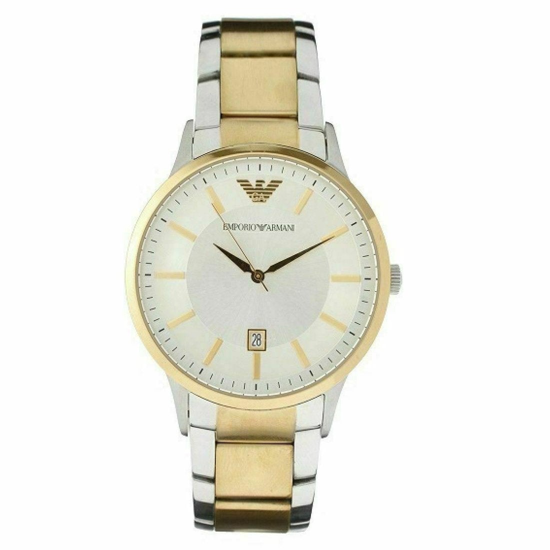 Emporio Armani Ar2449 Men S Two Tone Watch -korean beauty