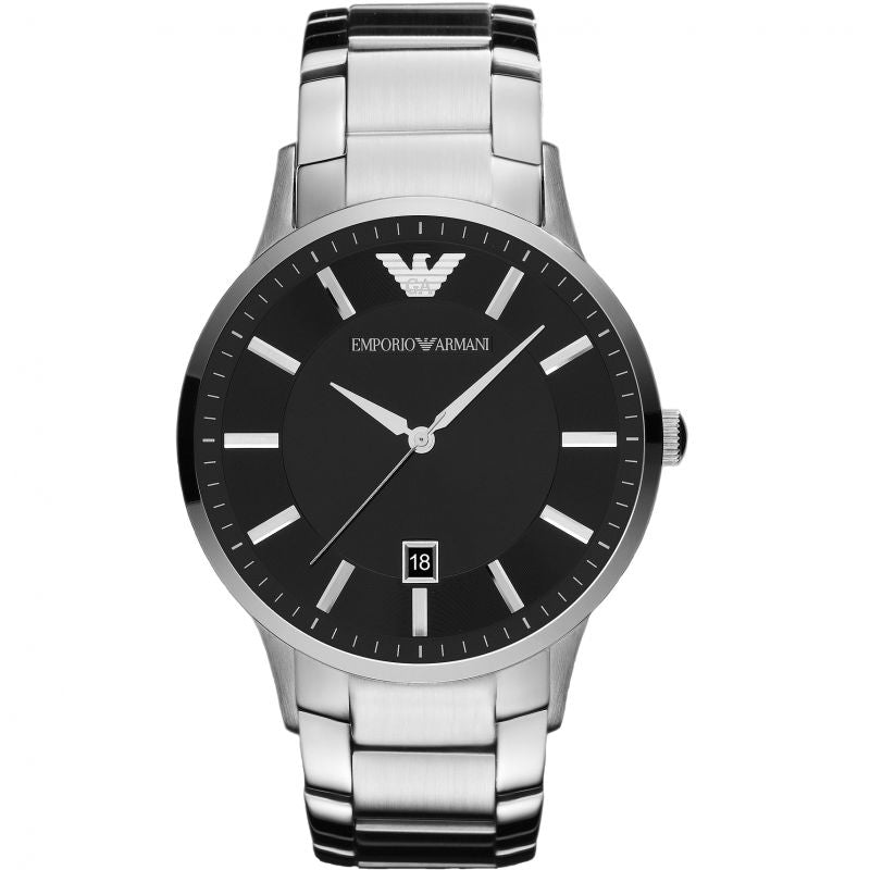 Emporio Armani Ar2457 Men S Silver Watch -korean beauty