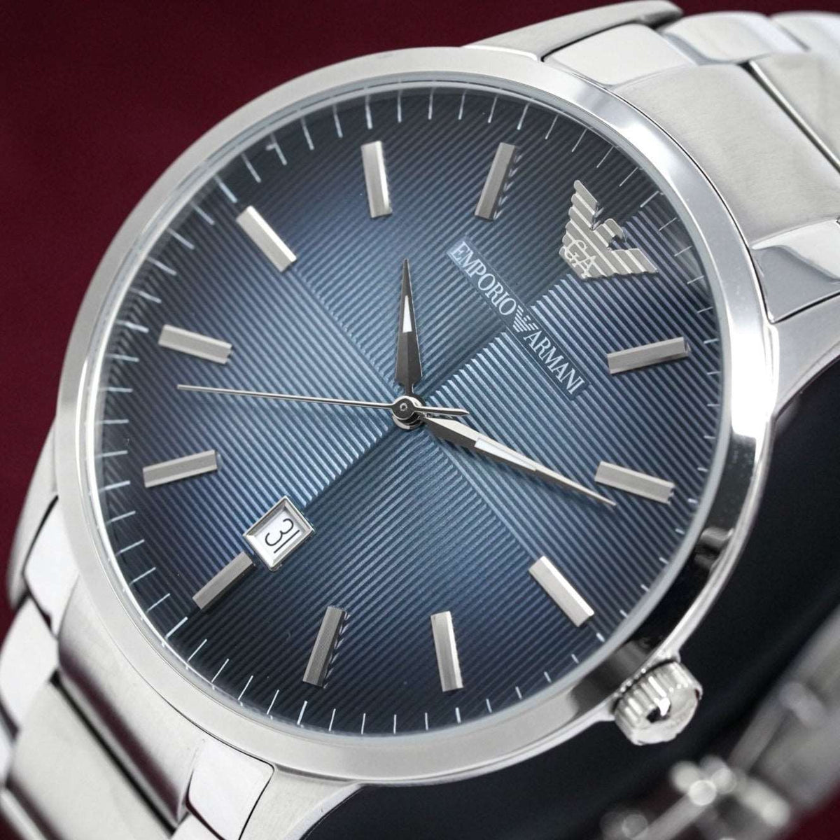 Emporio Armani Ar2472 Men S Renato Blue Watch -korean beauty