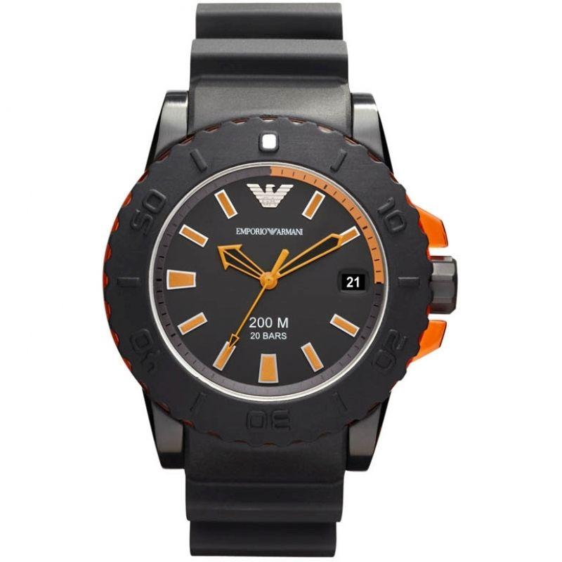 Emporio Armani Ar5969 Men S Sportivo Black Watch -korean beauty