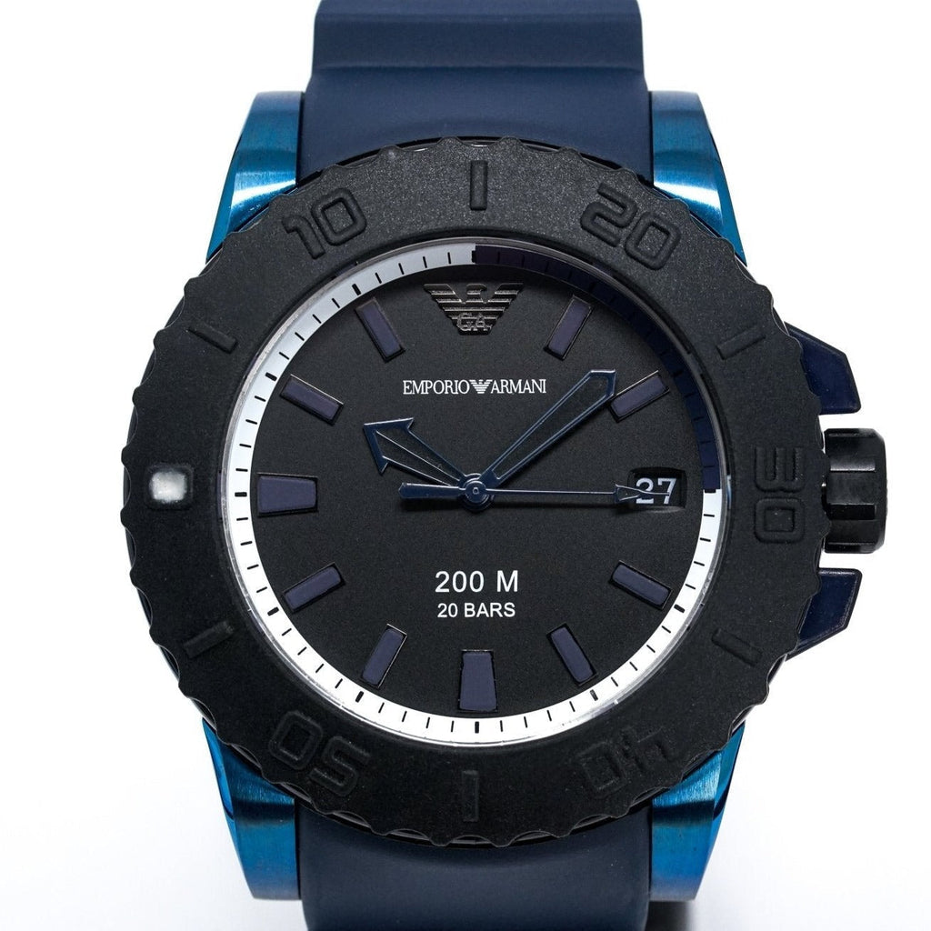 Emporio Armani Ar6100 Men S Sportivo Blue Watch -korean beauty