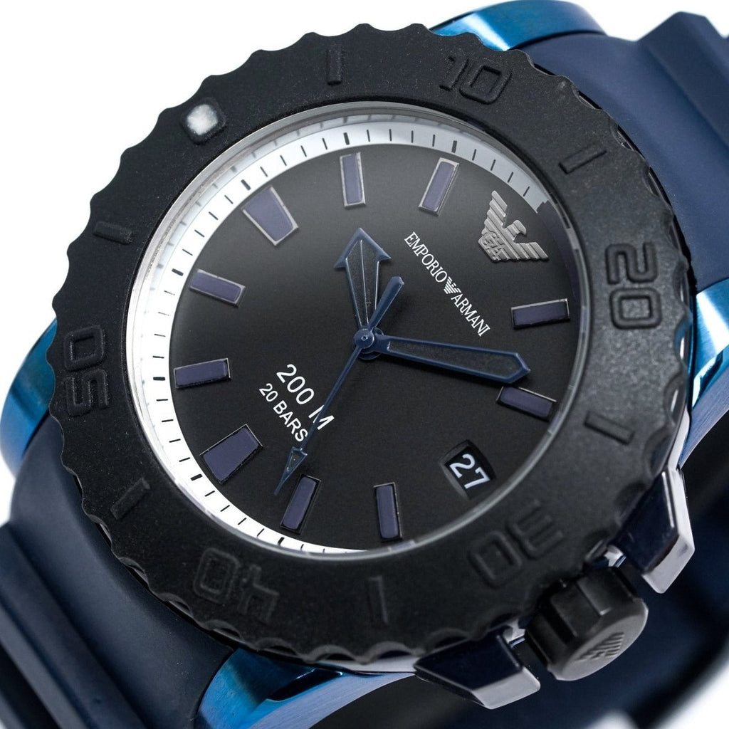 Emporio Armani Ar6100 Men S Sportivo Blue Watch -korean beauty
