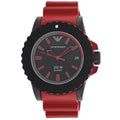 Emporio Armani Ar6101 Men S Sportivo Red Watch -korean beauty