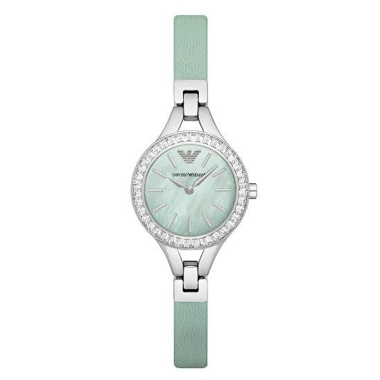 Emporio Armani Ar7414 Ladies Sea Blue Watch -korean beauty