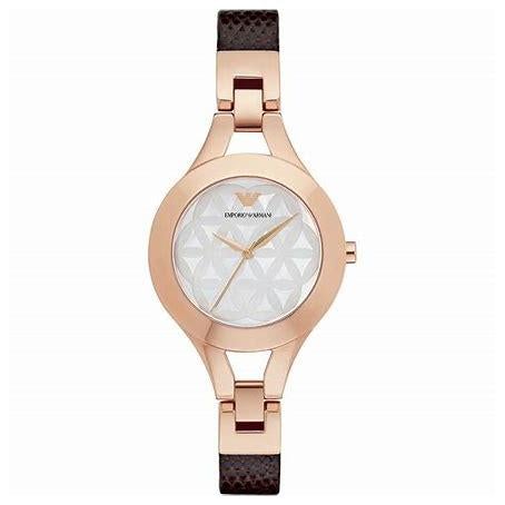 Emporio Armani Ar7431 Ladies Rose Gold Watch -korean beauty