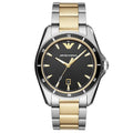 Emporio Armani Ar80017 Men S Two Tone Gold Watch -korean beauty