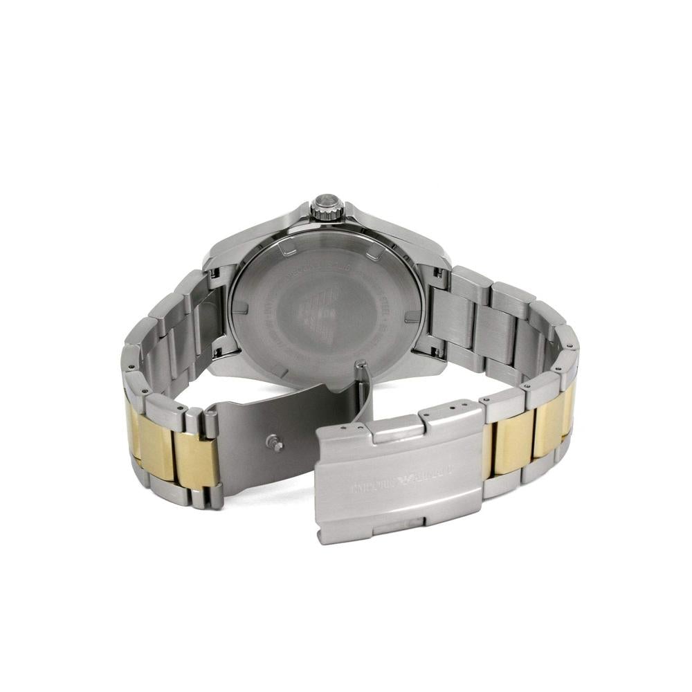 Emporio Armani Ar80017 Men S Two Tone Gold Watch -korean beauty