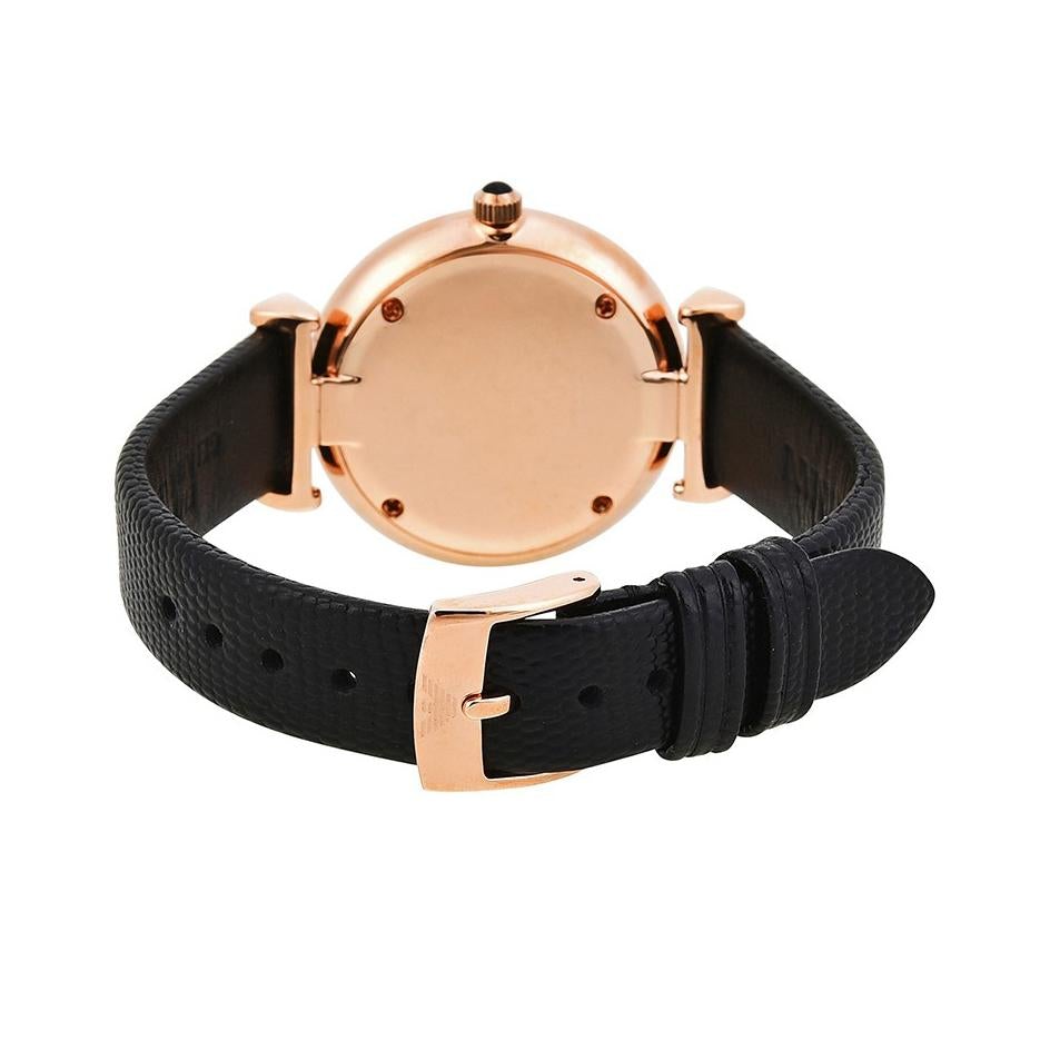 Emporio Armani Ladies Black Watch -korean beauty