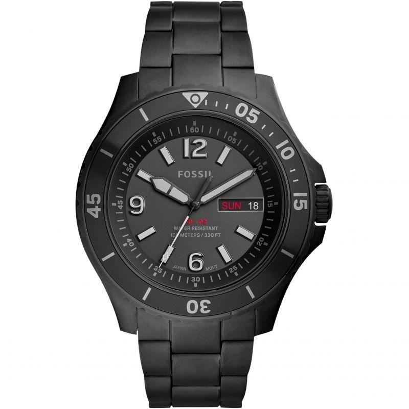 Fossil Fs5688 Men S Black Fb02 Watch -korean beauty