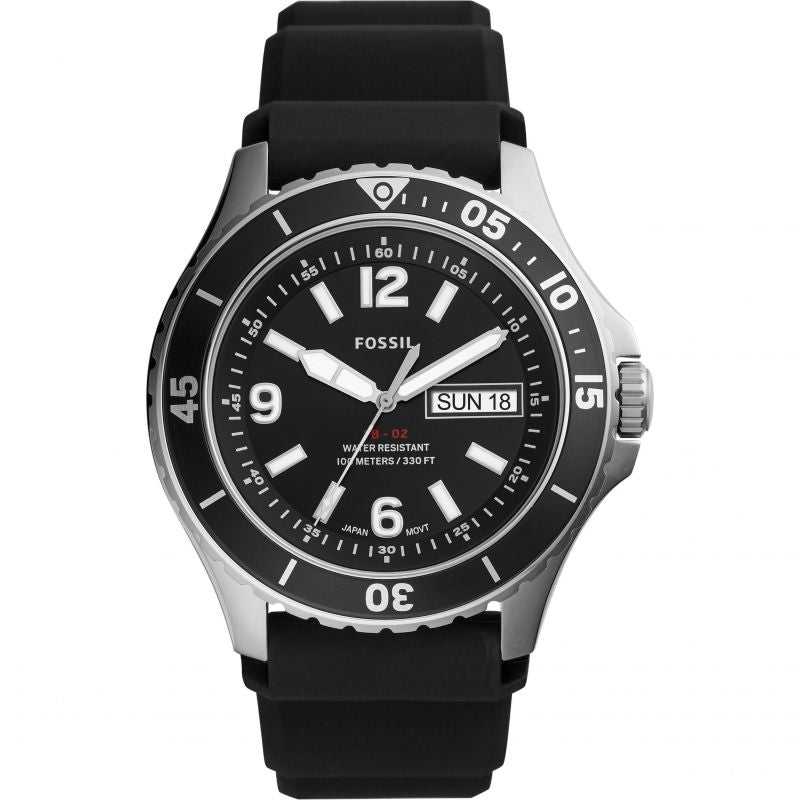 Fossil Fs5689 Men S Black Fb02 Watch -korean beauty