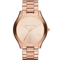 Michael Kors Mk3197 Ladies Slim Runway Rose Gold Watch -korean beauty