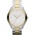 Michael Kors Mk3198 Ladies Slim Runway Two Tone Watch -korean beauty