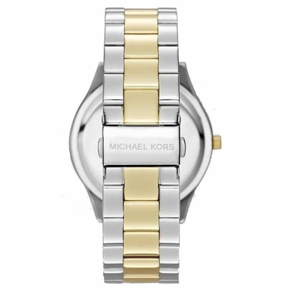Michael Kors Mk3198 Ladies Slim Runway Two Tone Watch -korean beauty