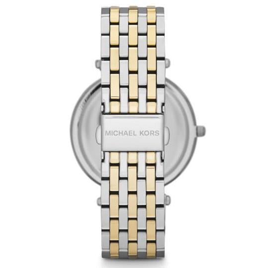 Michael Kors Mk3215 Ladies Darci Silver Two Tone Watch -korean beauty