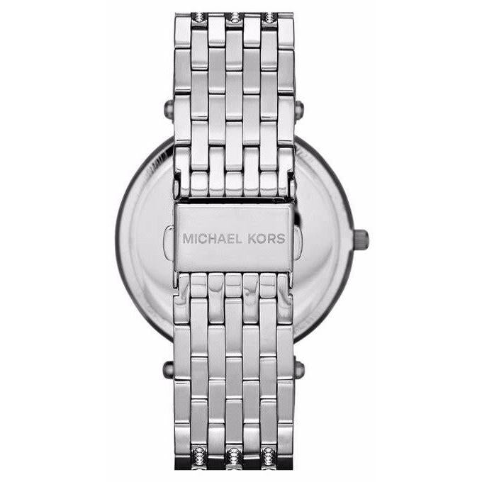 Michael Kors Mk3218 Ladies Darci Rose Silver Glitz Watch -korean beauty