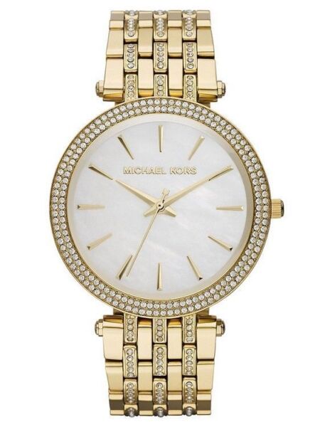 Michael Kors Mk3219 Ladies Darci Gold Watch -korean beauty