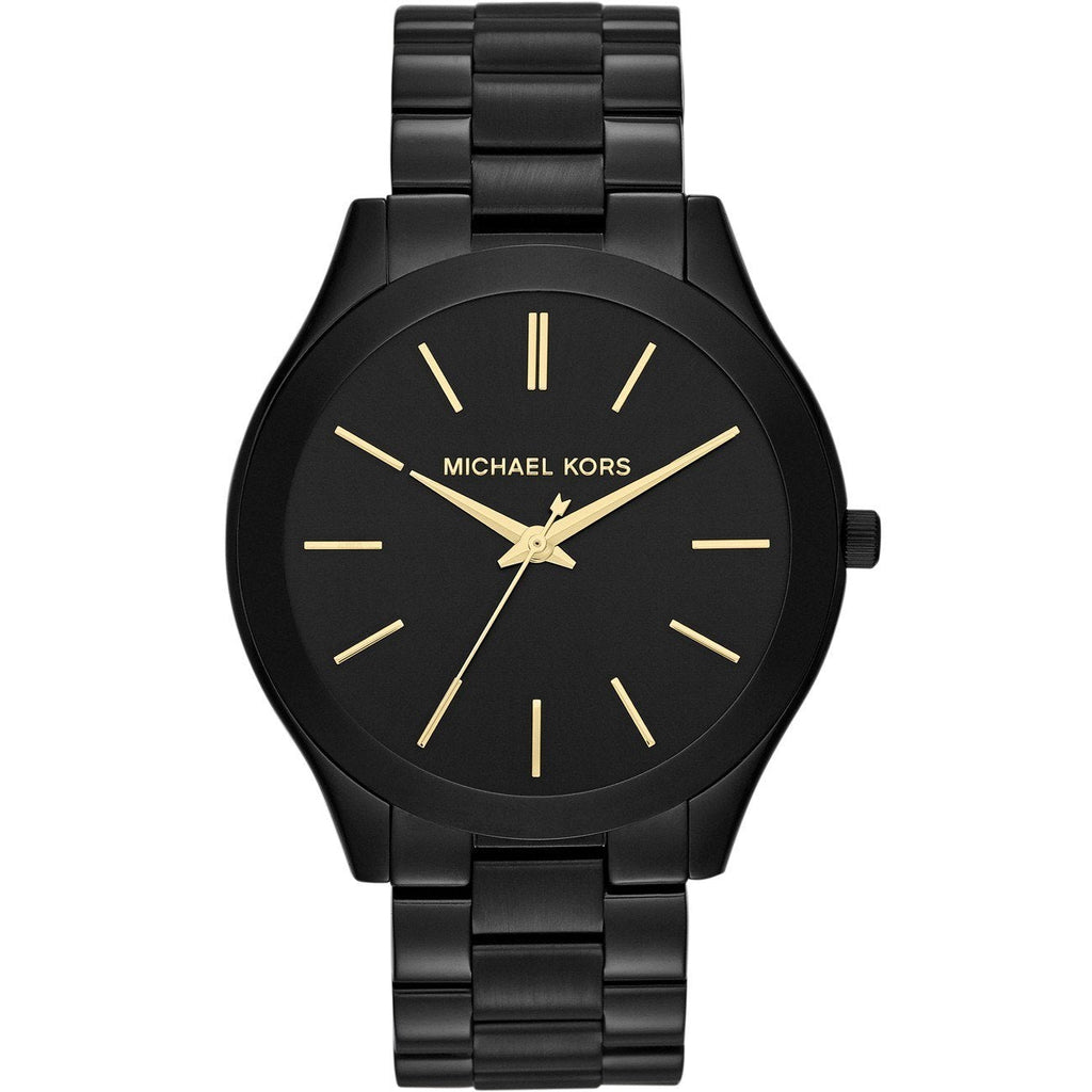 Michael Kors Mk3221 Ladies Runway Black Watch -korean beauty