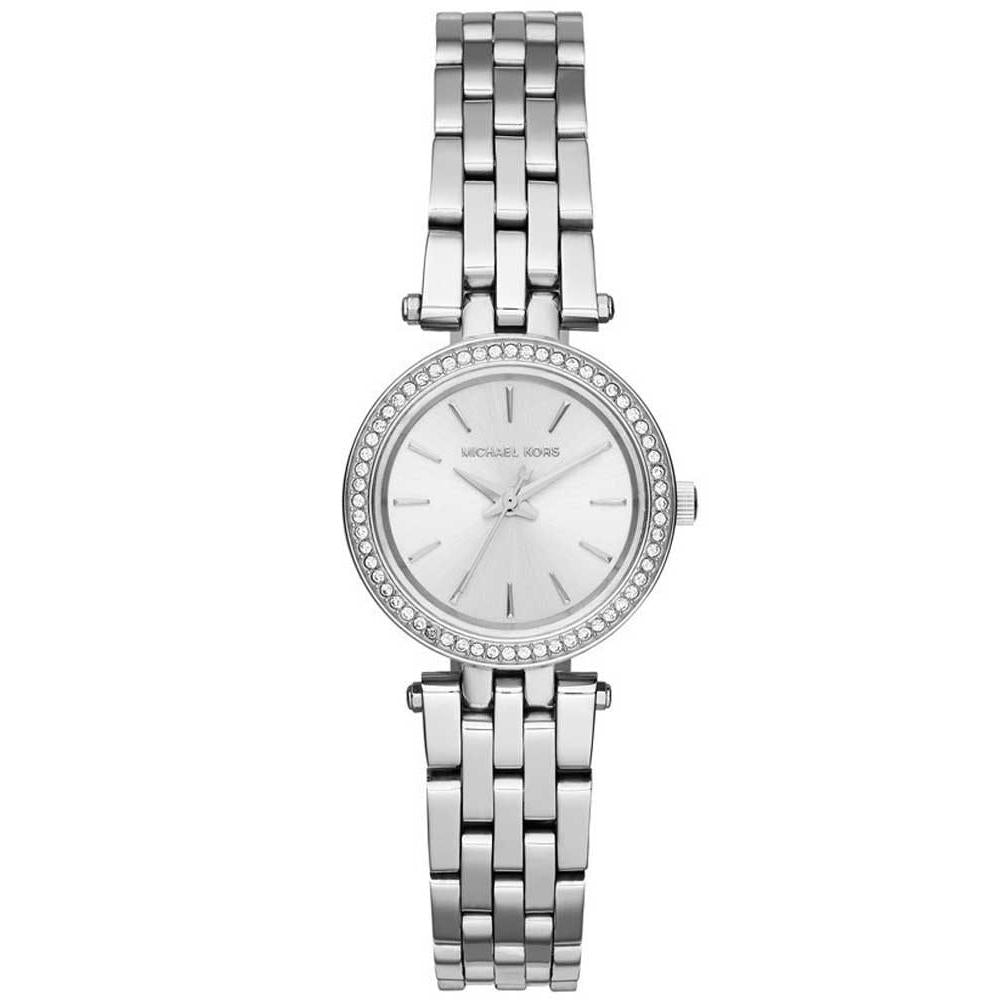 Michael Kors Mk3294 Ladies Darci Petite Silver Watch -korean beauty