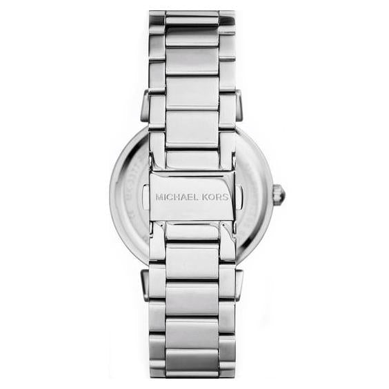 Michael Kors Mk3355 Ladies Catlin Bracelet Silver Watch -korean beauty