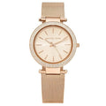Michael Kors Mk3369 Ladies Darci Rose Gold Watch -korean beauty