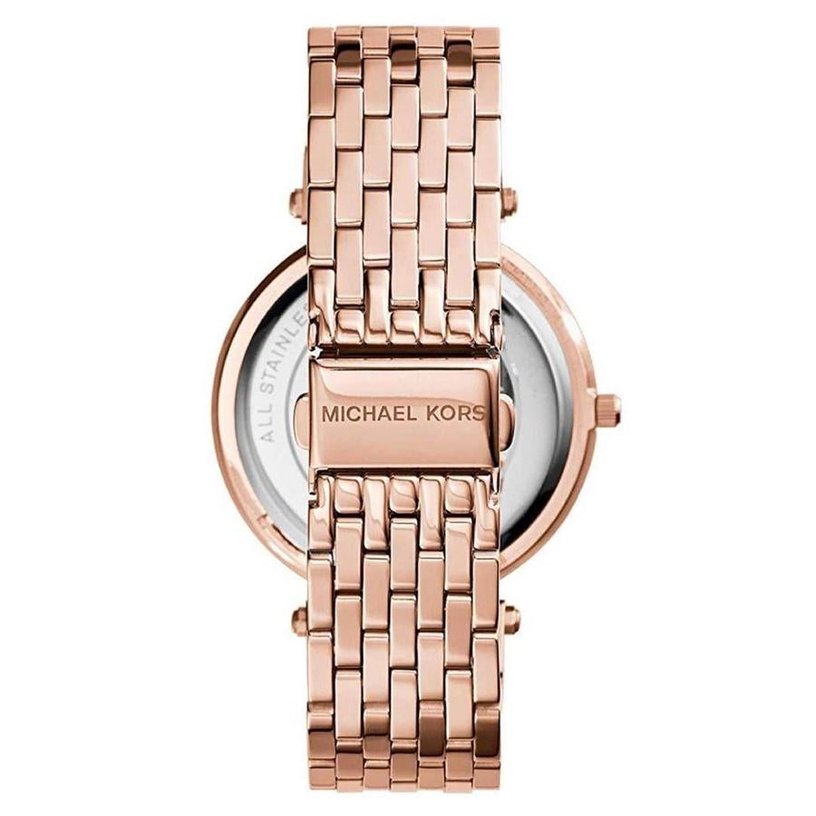 Michael Kors Mk3400 Ladies Darci Purple Two Tone Watch -korean beauty