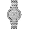 Michael Kors Mk3404 Ladies Darci Silver Motif Watch -korean beauty