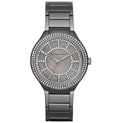Michael Kors Mk3410 Ladies Kerry Gunmetal Watch -korean beauty