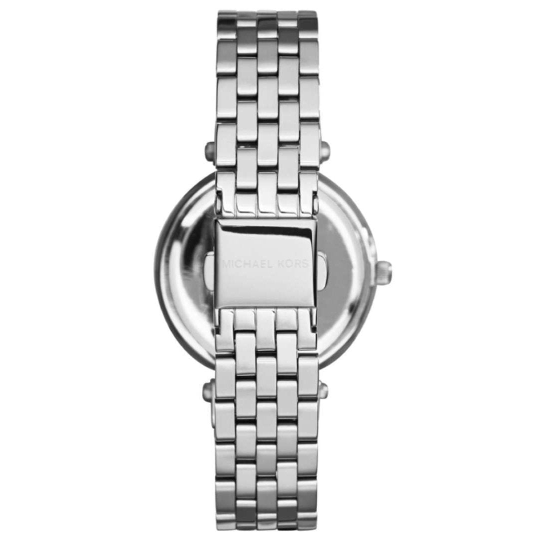 Michael Kors Mk3429 Ladies Mini Darci Silver Watch -korean beauty
