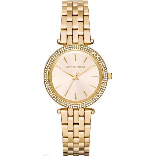 Michael Kors Mk3430 Ladies Mini Darci Gold Watch -korean beauty