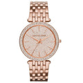 Michael Kors Mk3439 Ladies Darci Rose Gold Pave Watch -korean beauty